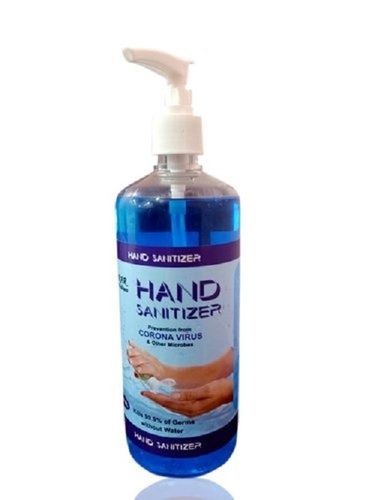 99.9% Kills Germs Blue Alcohol Based Hand Sanitizer Packaging Size 500 Ml  Age Group: Suitable For All Ages