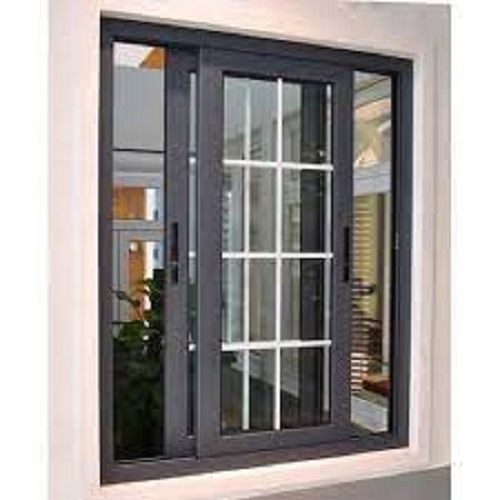 Silver Durable And Rust-Resistant Long Lasting Strong Solid Polished Aluminum Window