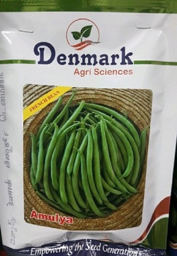 Fresh Healthy And Nutrients Rich Denmark Green Bean Seeds - Common Vegetable Seeds, 3.5% Moisture, 100% Purity, Green Color, Sun Dried, Hybrid Variety