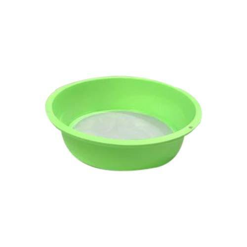 High Quality And Safety Perfect Regular Green Plastic Flour Strainer Thickness: 2-5 Millimeter (Mm)