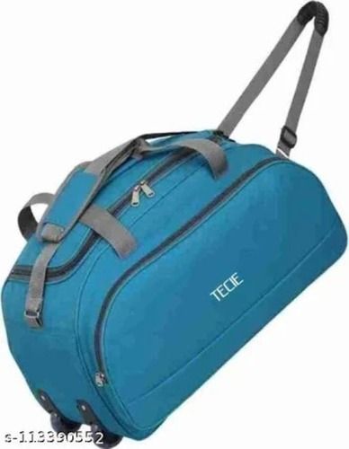 fcityin  Expandable 60 L Strolley Duffel Bag Travel Duffel Luggage Trolley