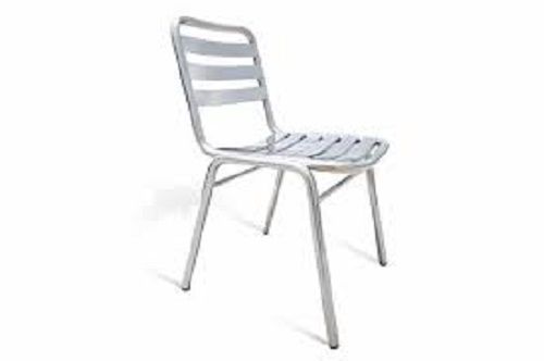 Long Durable Easy To Clean Strong And Solid Silver Stainless Steel Chairs