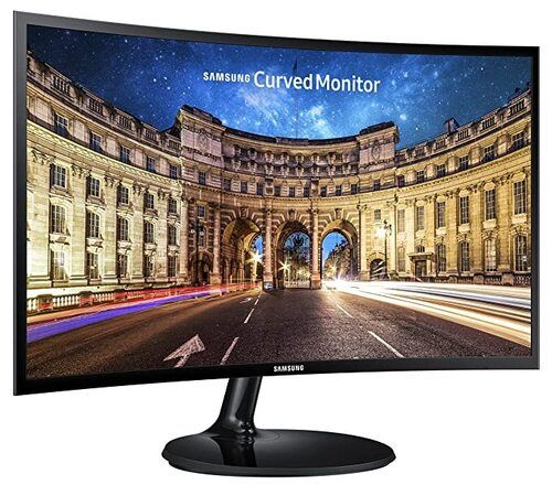 Samsung Curved Led Backlit Computer Monitor Full Hd Va Panel With Vga Hdmi Audio Ports Black  Application: Desktop