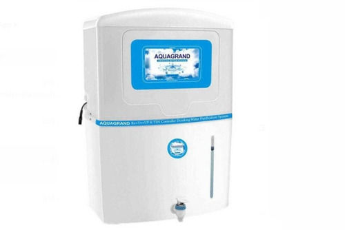 Plastic Wall Mounted White Storage Capacity 12 Liters Aqua Grand Ro Water Purifier 