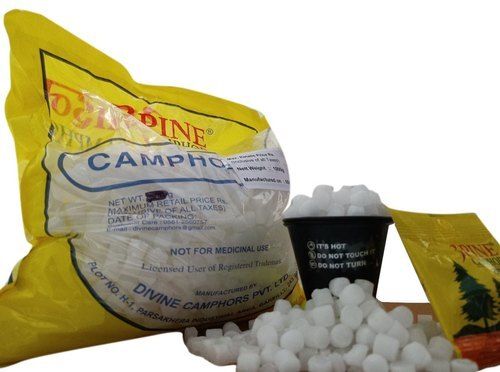 Camphor Tablets With Strong Fragrance And Catch Fire Easily