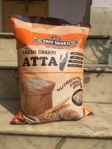 White Fresh Healthy No Preservatives Added And Chemical Free Shiv Shakti Chakki Atta (Wheat Flour)