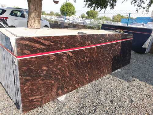 Highly Durable Long Lasting And Water Resistance Smooth Finish Strong Brown Marble