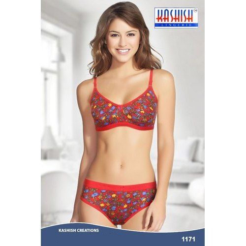 Padded Lady Fancy Printed Bra Panty Set With Sizes Available 30, 32, 34,  36, 38, 40 at Best Price in Ulhasnagar