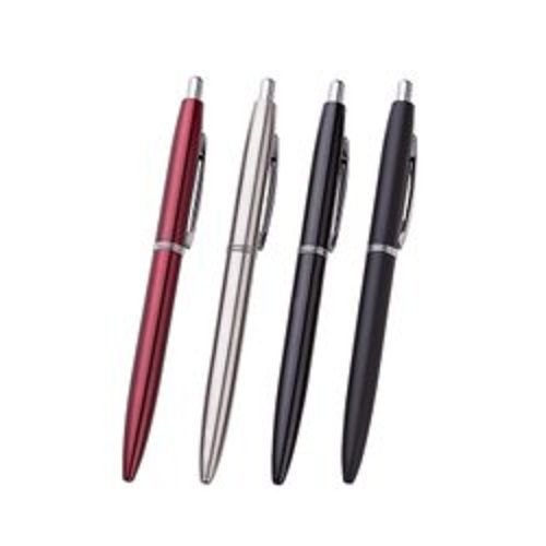 Long Lasting Lightweight Smooth Writing Comfortable Grip Metal Ball Pen 