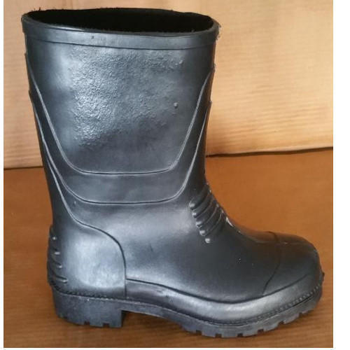 Long Lasting Term Service Durable Black Male And Female Safety Boots