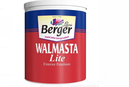 5 Liters Berger Walmasta Finish High Gloss Exterior Emulsion Paint Application: Multi Purpose Use