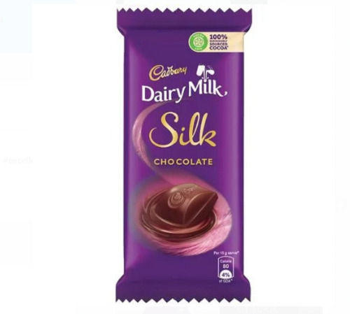 Pack Of 60 Gram Brown Sweet And Delicious Taste Cadbury Dairy Milk Chocolate Bar 