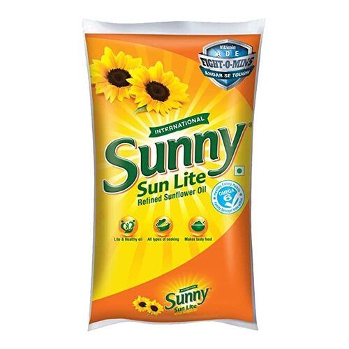 100% Pure Natural And Nutrient-Dense Sunny Sun Lite Refined Sunflower Oil Application: Cooking