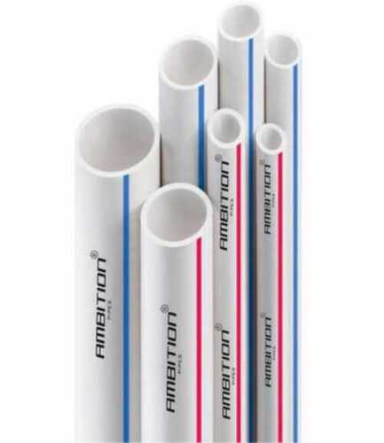 White Upvc Pipe For Construction And Plumbing Usage Round Shape 10 20 Mm At Best Price In