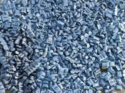 Metallic Blue Recycled Industrial Grade Pvc Plastic Granules For Melting Foams, 1 Kg  Light Weight