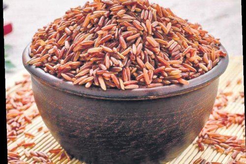 Farm Fresh Natural Healthy Carbohydrate Enriched Vitamins Carbohydrate Healthy Tasty Red Rice