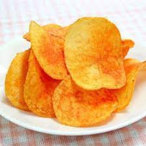 For Snack Time Companion Fresh Crunchy Salt-Streaked Salty Chips Thinly Sliced Potato Chips 