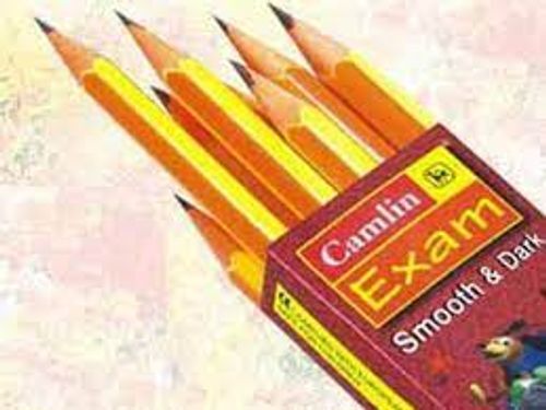 Good Quality Soft And Smooth Grip Dark And Bold Graphite Low Cost Camlin Pencils