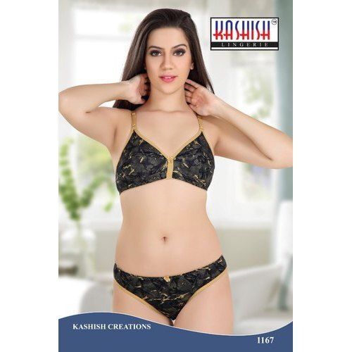 All Kashish Designer Printed Bra Panty Set With Daily Wear And