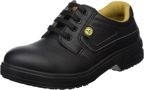 Men Comfortable And Breathable Easy To Wear Leather Safety Shoes