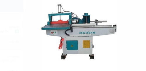 White And Green Mild Steel Material 0.65 Mpa Air Pressure Semi-Automatic Finger Joint Machine  Power: Electric