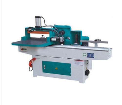 Green And White Mild Steel Material Semi-Automatic Finger Joint Machine For Industrial  Power: Electric