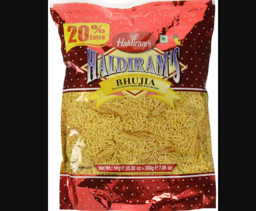 150 Grams Packaging Size Crispy And Crunchy Salty Haldiram Aloo Bhujia Fat: 4 Percentage ( % )