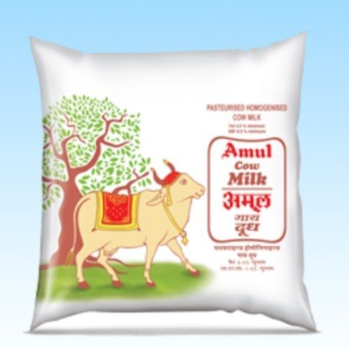 Rich In Protein Fresh Delicious Taste Impurity Free Natural Amul Cow Milk