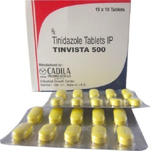 Tinidazole Tablets 500 Mg, 10x15 Tablet