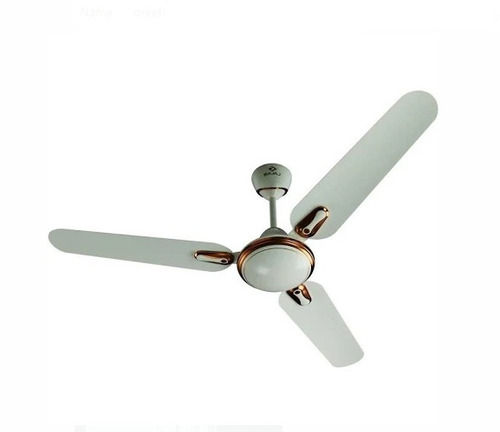 White Color 60 Watt Power And Aluminum Blade Material Bajaj Ceiling Fan Blade Diameter: 600 Millimeter (Mm)