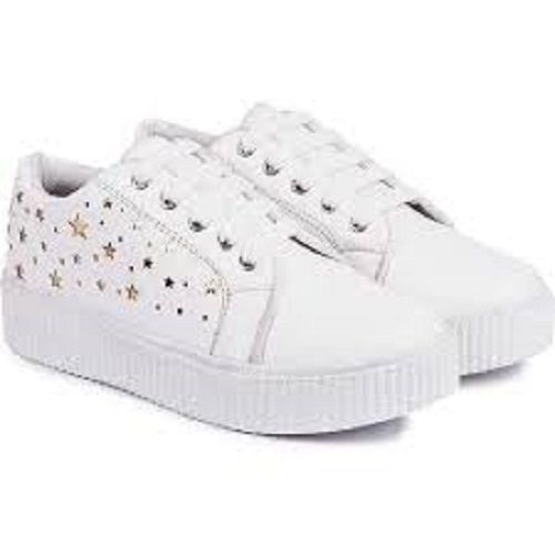 Womens Lightweight And Comfortable Slip Resistance White Casual Fashion Shoes
