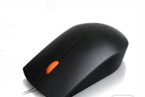 1.2 Meter Wire Length Black Abs Material Usb Interface Lenovo Wired Mouse