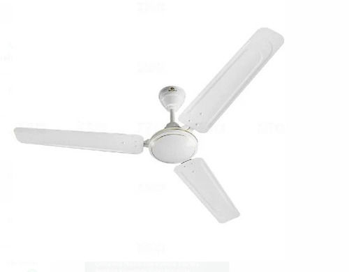 White 1200 Mm Swipe Size 60 Watt Power Aluminum Blade Material Bajaj Ceiling Fan Blade Diameter: 600 Millimeter (Mm)