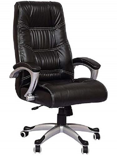 Adjustable And Comfortable Armrest Leather Material Office Chair