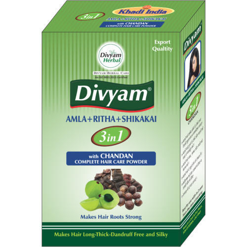 Dandruff Free And Silky Hair Divyam Herbal Hair Care Amla Powder 