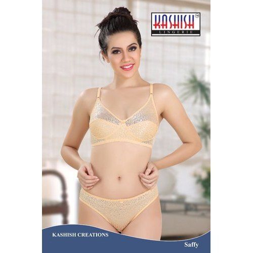 All Daily Wear Printed Padded Bra Panty Set With Sizes Available