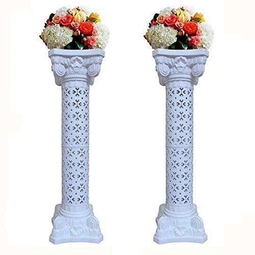 High Quality Standard Fiber Artificial Flower Pots, Used In Wedding And Event Decoration Height: 4 Foot (Ft)