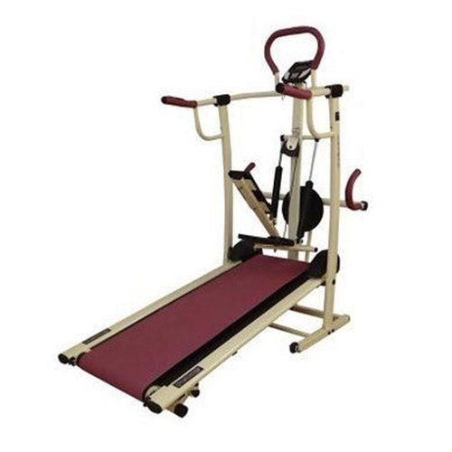 High Strength Iron Rubber Commercial Manual Treadmill