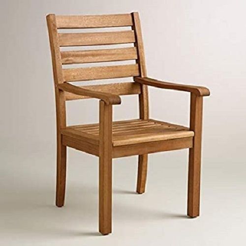 Machine Made Highly Durable Termite Resistant And Solid Brown Strong Wooden Chairs