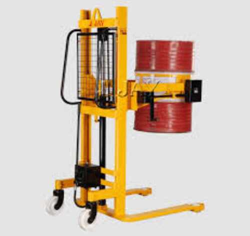 Hydraulic Drum Lifter, 300 Kg Lifting Capacity, 90 Mm/S Lifting Speed Body Material: Steel