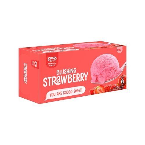 Kwality Wall'S Strawberry Ice Cream Party Pack For Any Celebration Or Party