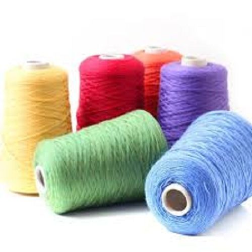 Multi Lightweight And High Strength Eco Friendly Multicolor Polyester Cotton Yarn 