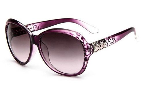 Long Lasting And Fashionable Lightweight Durable Stylish Purple Women Sunglasses