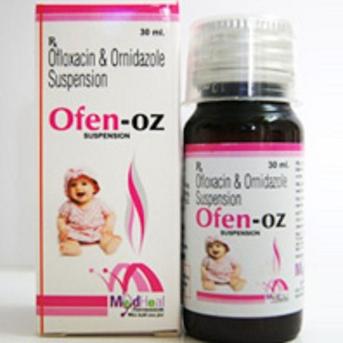 Ofen-OZ Ofloxacin And Ornidazole Antibiotic Pediatric Oral Suspension