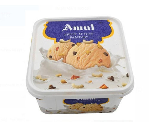 Pack Of 1 Kilogram Sweet And Delicious Taste Amul Fruit N Nut Fantasy Ice Cream 