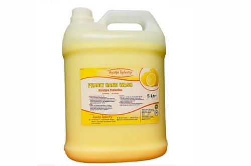 Pack Of 5 Liter Kills 99.9% Germs Yellow Lemon Flavoured Pearly Liquid Hand Wash Gender: Male