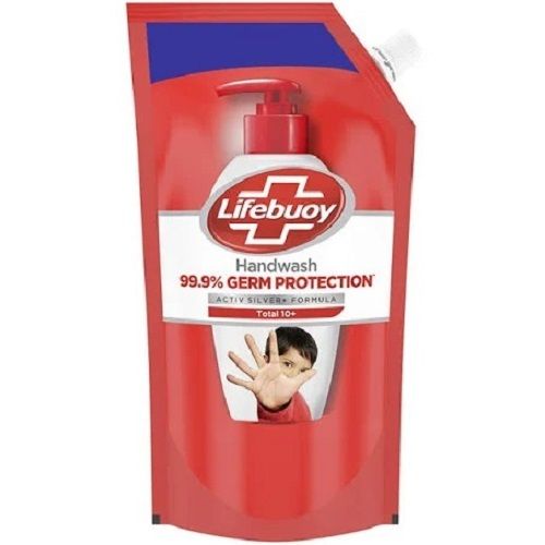 Red Packed Of 750 Ml 99.9% Germs Protection Liquid Foam Active Lifebuoy Hand Wash