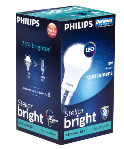 Related Wattage 12 Watt Round Shaped White Colo Philips Led Light Bulbs  Color Temperature: &#8206;6500 Kelvin (K)