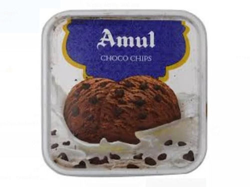 Sweet And Delicious Taste With No Added Preservatives Amul Choco Chip Ice Cream 