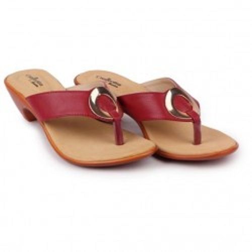 Women Comfortable And Breathable Light Weight Easy To Wear Pink Sandal Heel Size: Low Heal